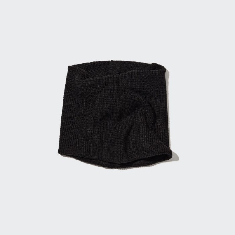 Uniqlo HEATTECH Neck Gaiter Schals Damen Schwarz | CTPQ-41580