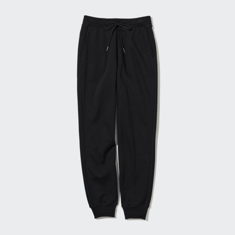 Uniqlo HEATTECH Pile-Gefütterte Jogginghose Damen Schwarz | XQWI-98571