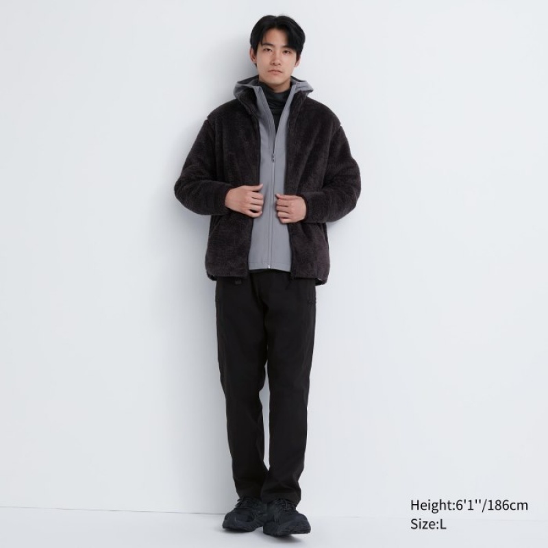 Uniqlo HEATTECH Warm-Gefütterte Hose Herren Schwarz | ZCAS-82473