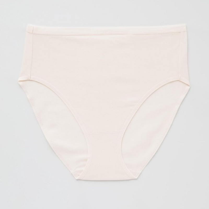 Uniqlo High Rise (Basic) Slip Damen Braun | IBNW-90528