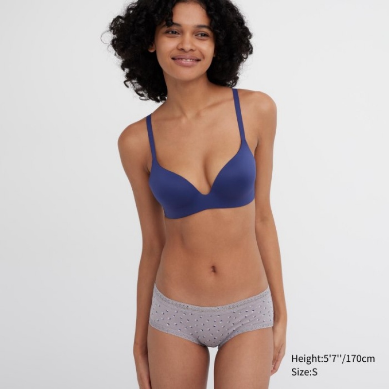 Uniqlo Hip Huggers Slip Damen Schwarz | RVTP-02183