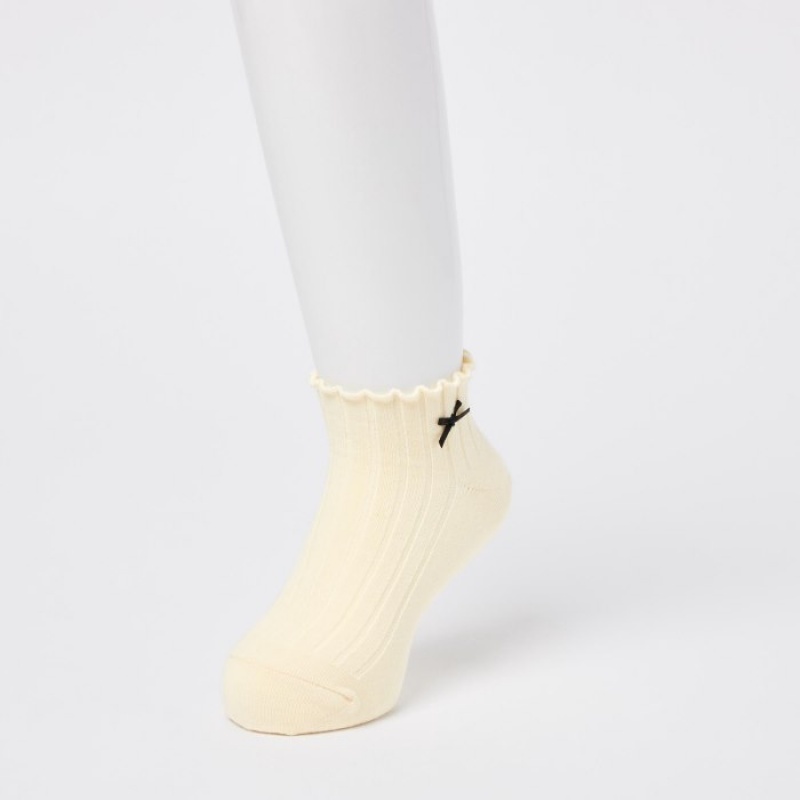 Uniqlo Kurzes 3 Pack Socken Kinder Natural | YMRT-01837