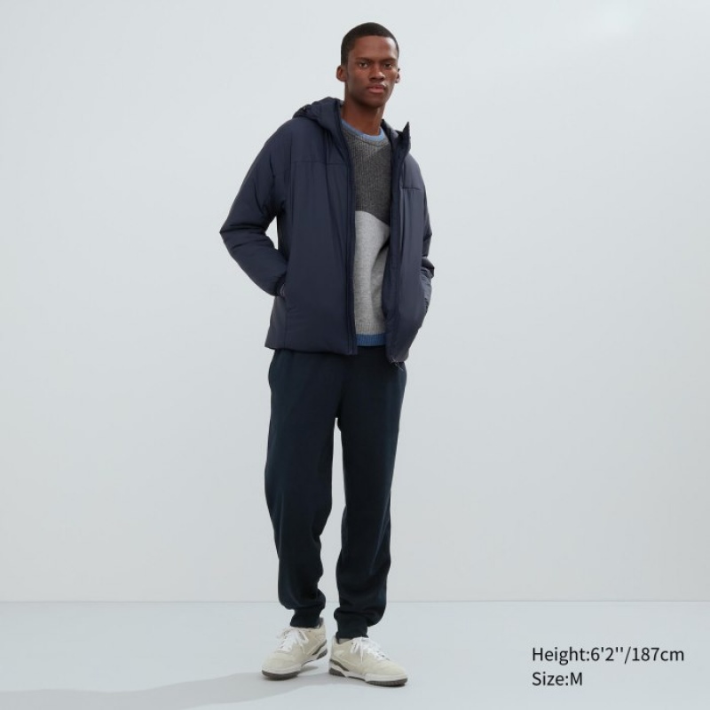 Uniqlo Light Warm Gepolstert Parka Herren Navy | PROX-06579