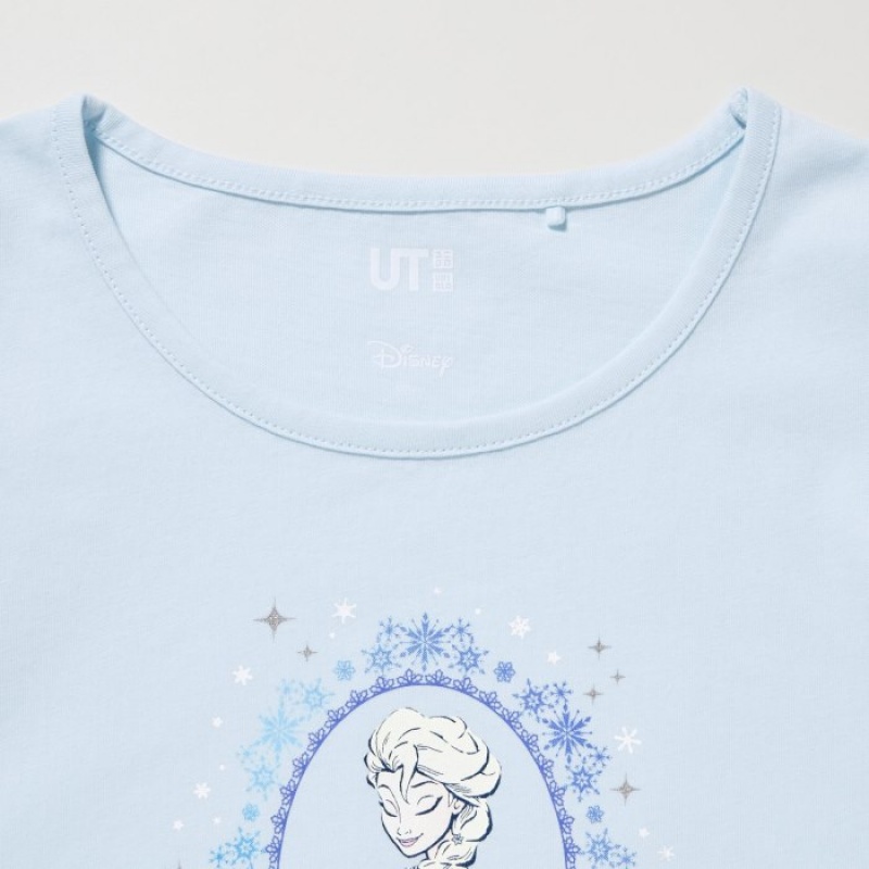 Uniqlo MAGIC FOR ALL FOREVER UT (Kurzes-Sleeve) Graphic T Shirt Kinder Hellblau | APCM-90547