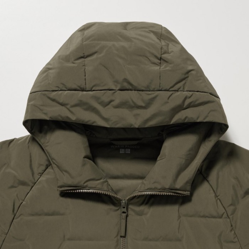 Uniqlo PUFFTECH (Warm Gepolstert) Parka Herren Dunkelgrau | ZYNO-43068