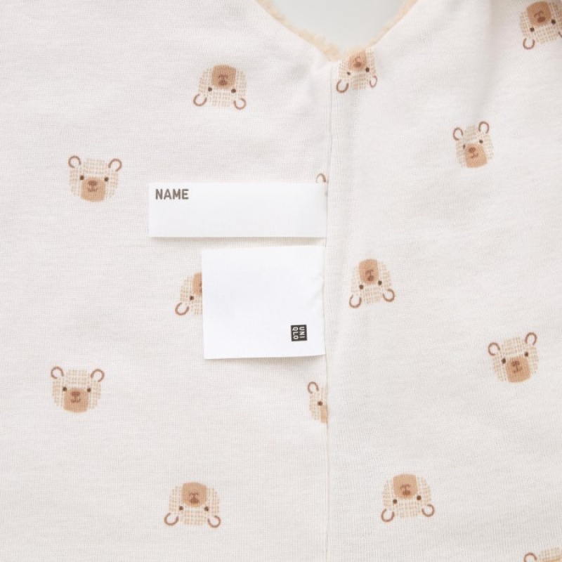 Uniqlo Pile-Gefütterte Fleece Reversible Weste Baby Braun | RCPE-87046