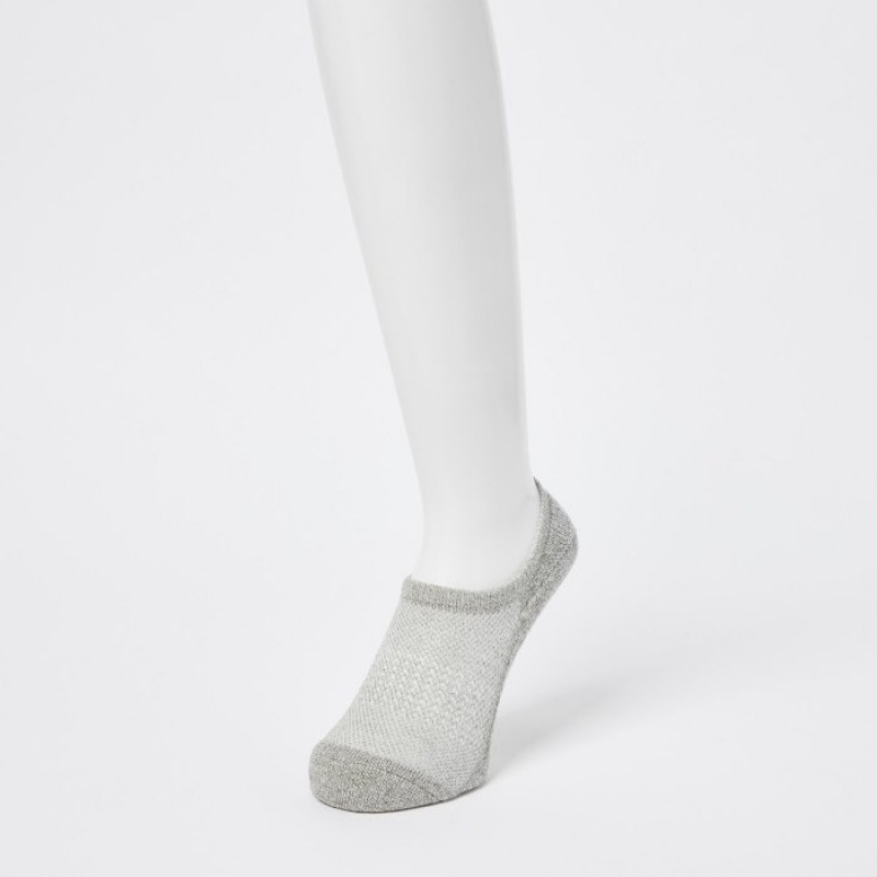 Uniqlo Pile Low-Cut Socken Herren Grau | IHEO-61378