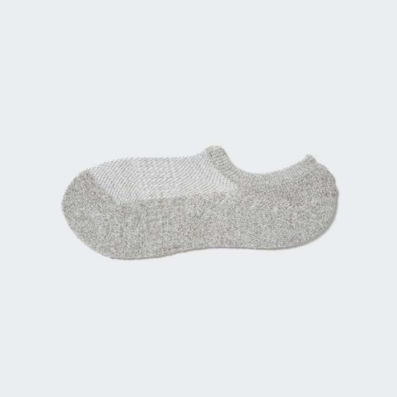 Uniqlo Pile Low-Cut Socken Herren Grau | IHEO-61378