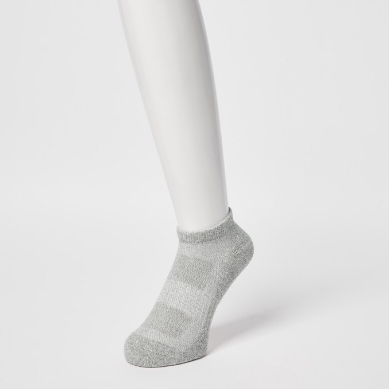 Uniqlo Pile Mesh Kurzes Socken Herren Weiß | SMTW-91257