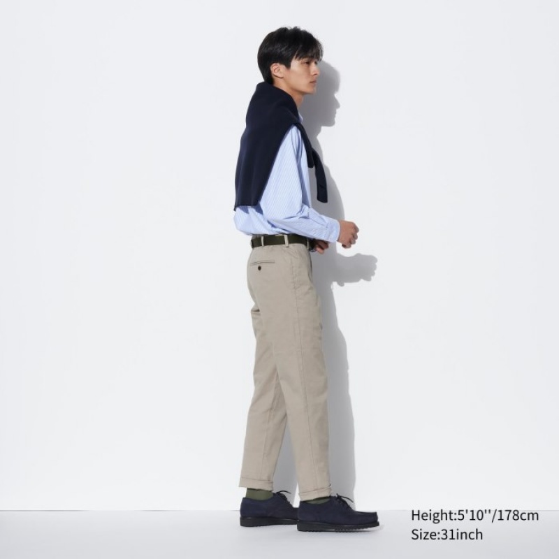 Uniqlo Slim-Fit Chino Hose Herren Navy | OJSI-03856