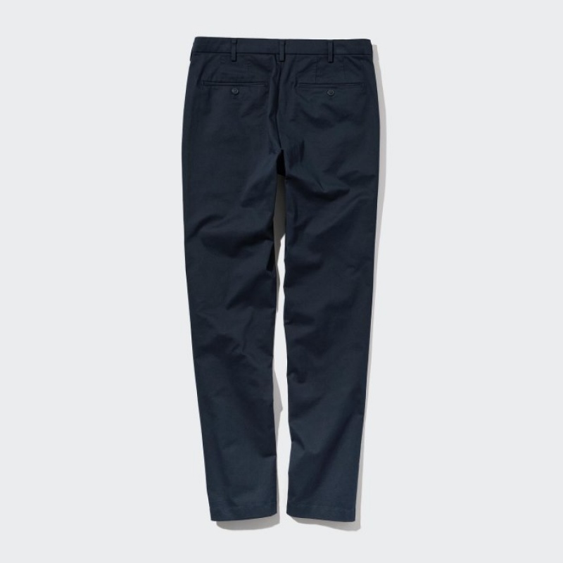 Uniqlo Slim-Fit Chino Hose Herren Navy | OJSI-03856