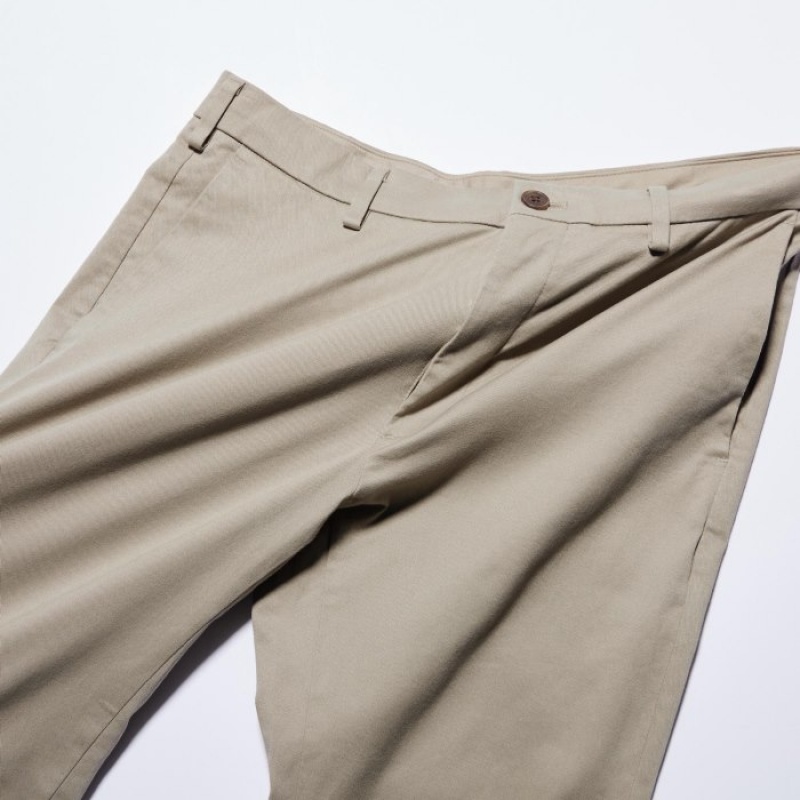 Uniqlo Slim-Fit Chino Hose Herren Olivgrün | BEWK-79586