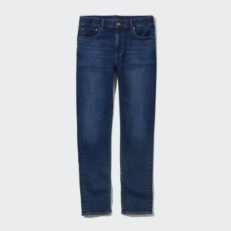 Uniqlo Slim-Fit Jeans Herren Blau | IJST-20153