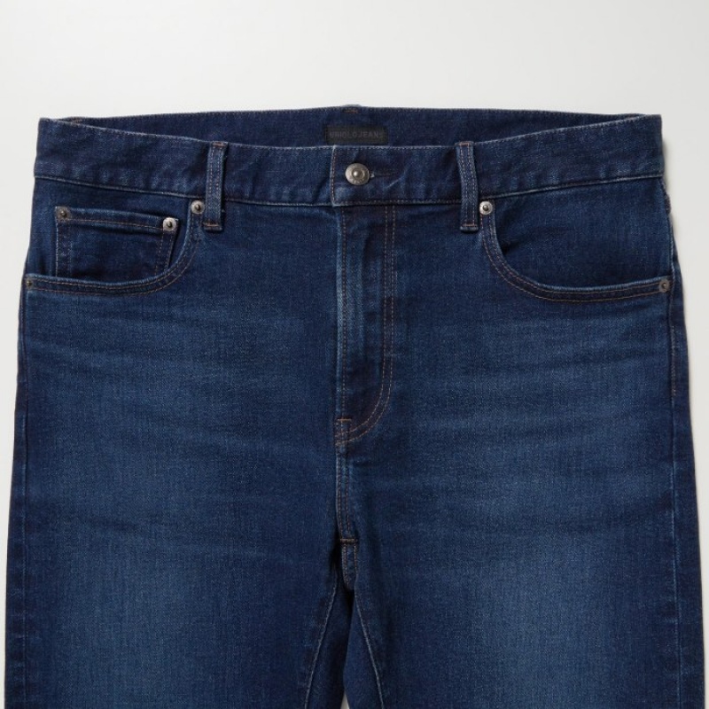 Uniqlo Slim-Fit Jeans Herren Blau | XJZN-85397