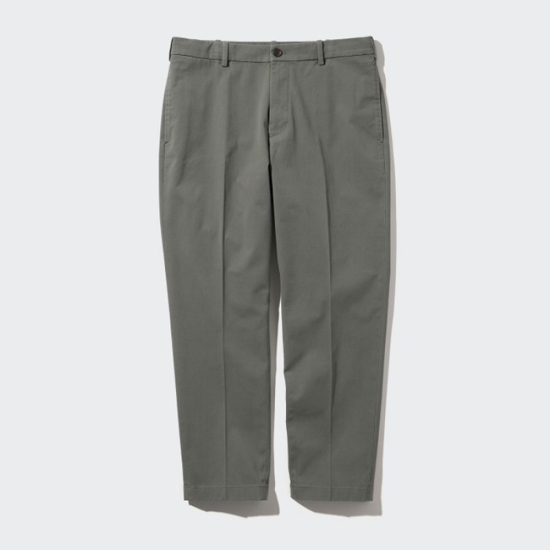 Uniqlo Smart Ankle Hose Herren Olivgrün | WHPE-41895