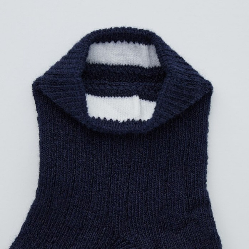 Uniqlo Socks (2 Pairs) Socken Baby Navy | KAOS-93270