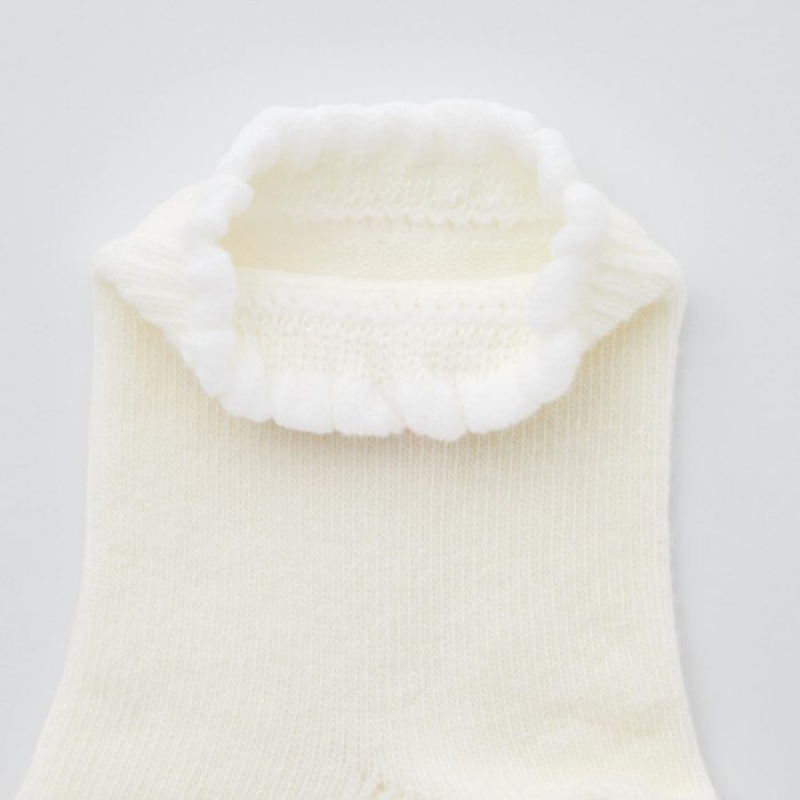 Uniqlo Socks (2 Pairs) Socken Baby Weiß | DTVU-74231