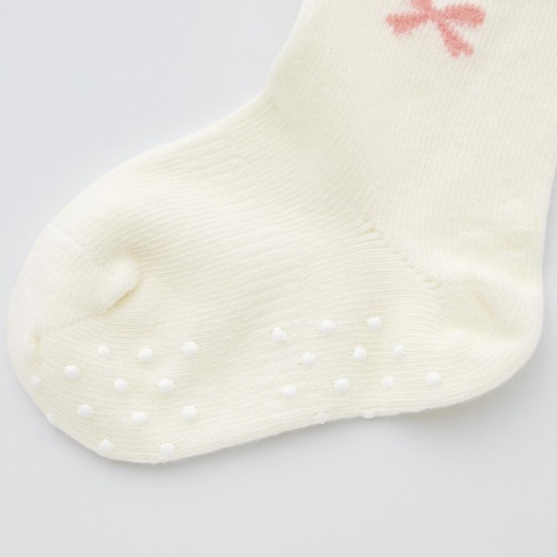 Uniqlo Socks (2 Pairs) Socken Baby Weiß | DTVU-74231