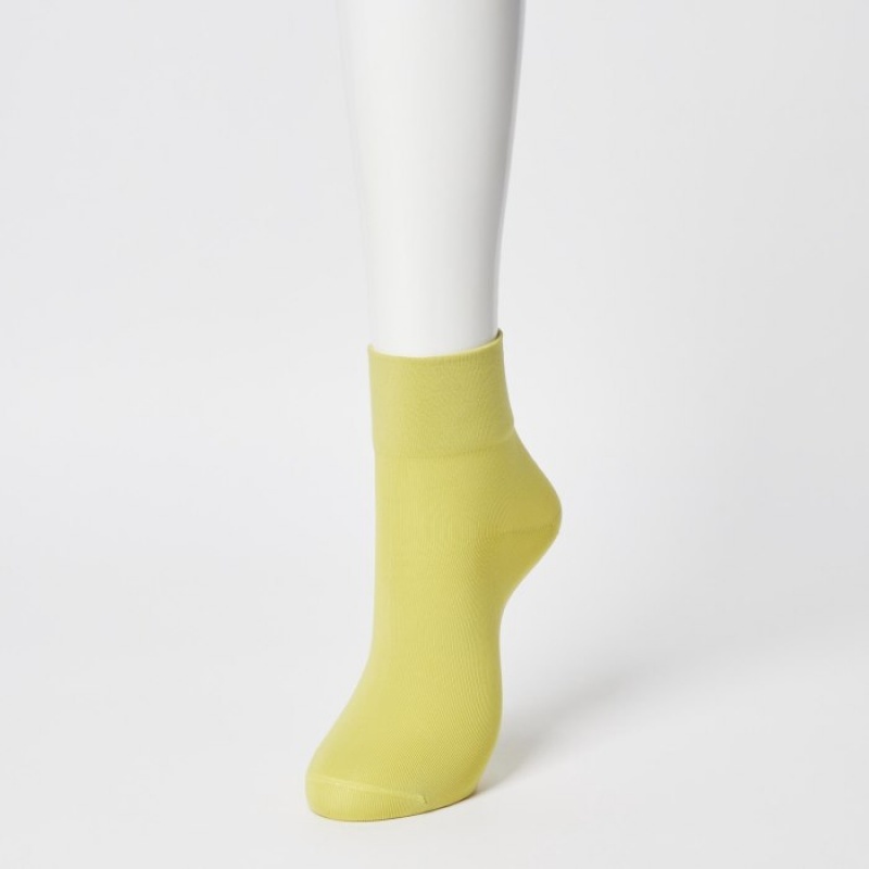 Uniqlo Socks 3 Pack Socken Damen Grün | JKVU-70436