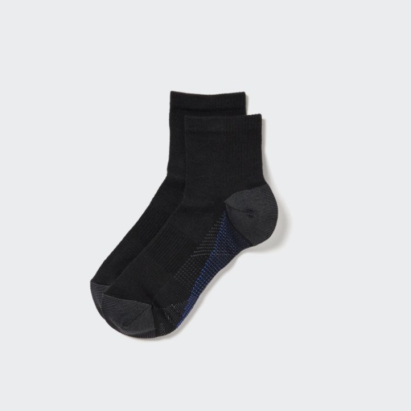 Uniqlo Sports Half Socken Herren Schwarz | WPAM-39546