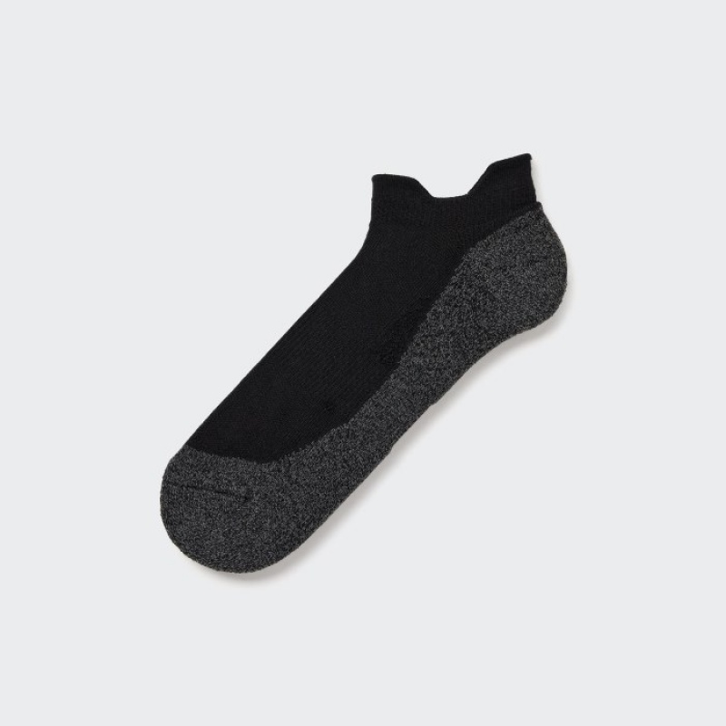 Uniqlo Sports Kurzes Socken Herren Schwarz | IKCE-19827