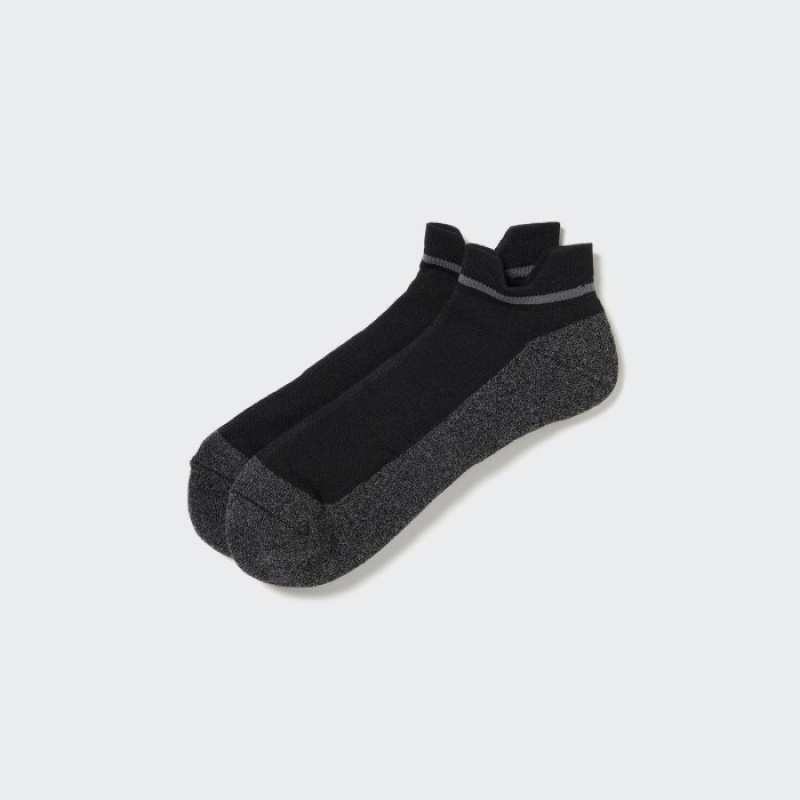 Uniqlo Sports Pile Kurzes Socken Herren Schwarz | QIKE-01289