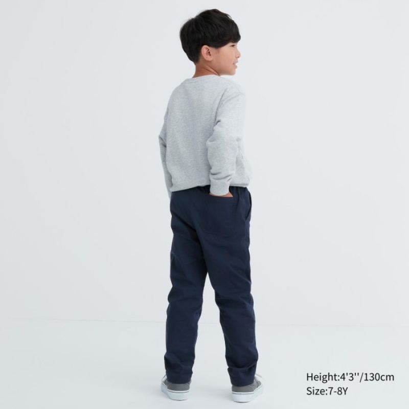 Uniqlo Stretch Warm Gefütterte Hose Kinder Beige | PABL-07952