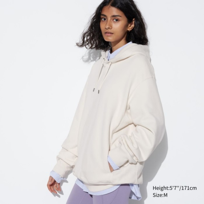 Uniqlo Sweat Pullover Hoodie Herren Beige | RUNX-23198