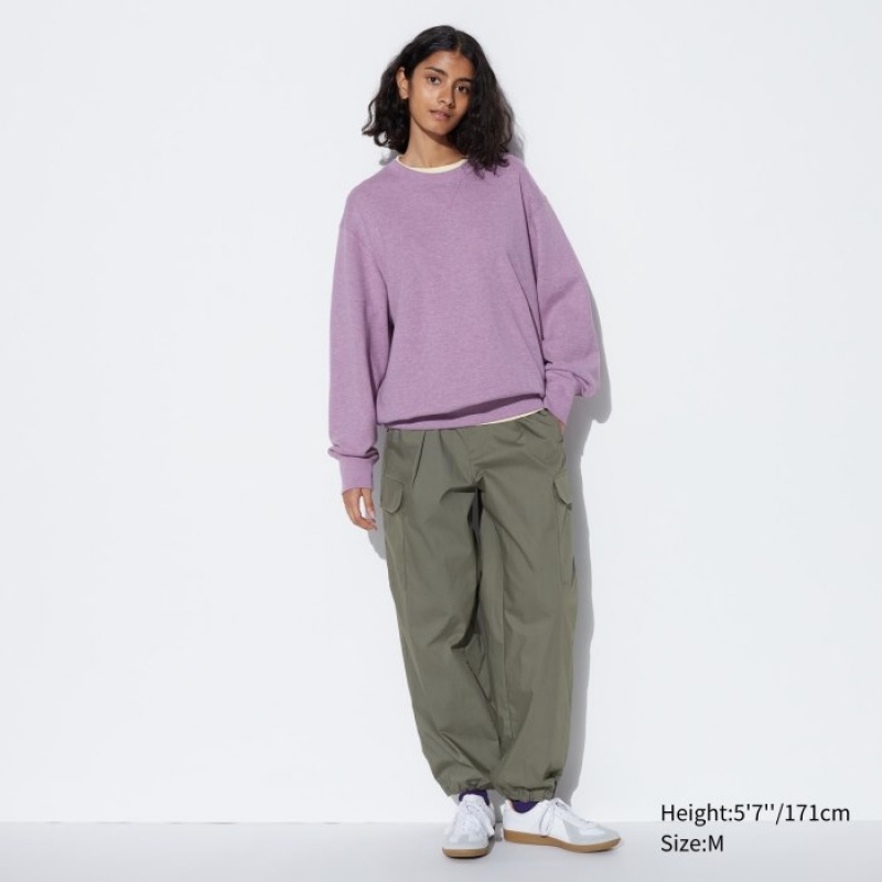 Uniqlo Sweatshirt Damen Grau | ZJLO-84057