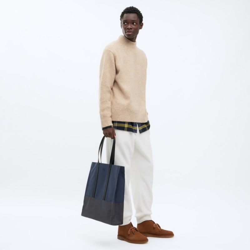 Uniqlo Tote Bag Taschen Herren Blau | LIFE-72685