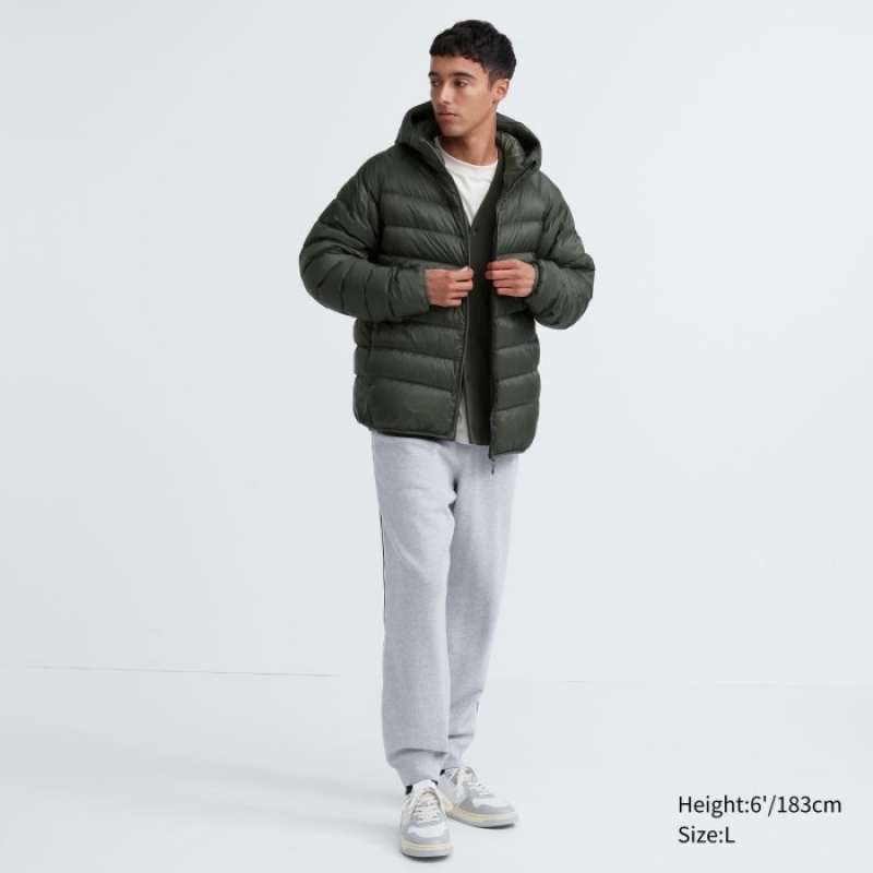 Uniqlo Ultra Light (3D Cut) Daunenparka Herren Grau | UEPA-50243