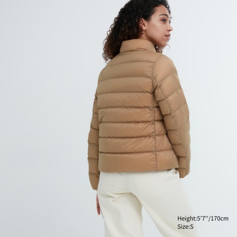 Uniqlo Ultra Light Daunenjacken Damen Weiß | KQYH-94875