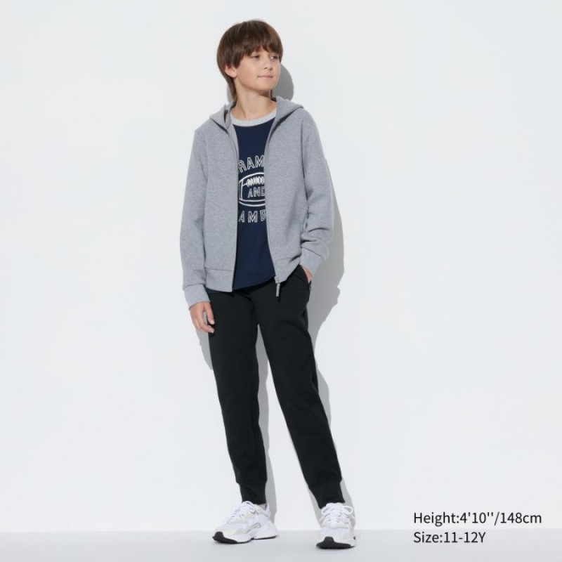 Uniqlo Ultra Stretch Dry Jogginghose Kinder Navy | RMWE-74852