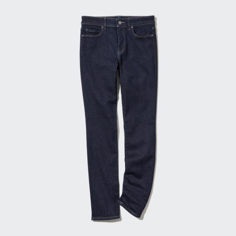 Uniqlo Ultra Stretch (Mid-Rise) Jeans Damen Weiß | ROMY-02184