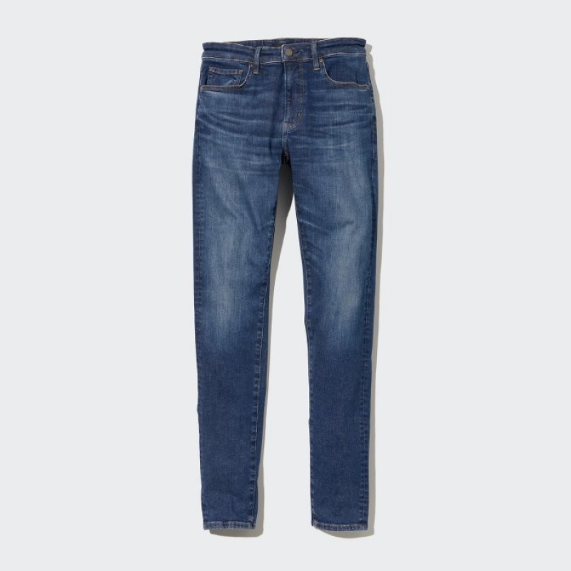 Uniqlo Ultra Stretch Schlank-Fit Jeans Herren Blau | HYQF-17895