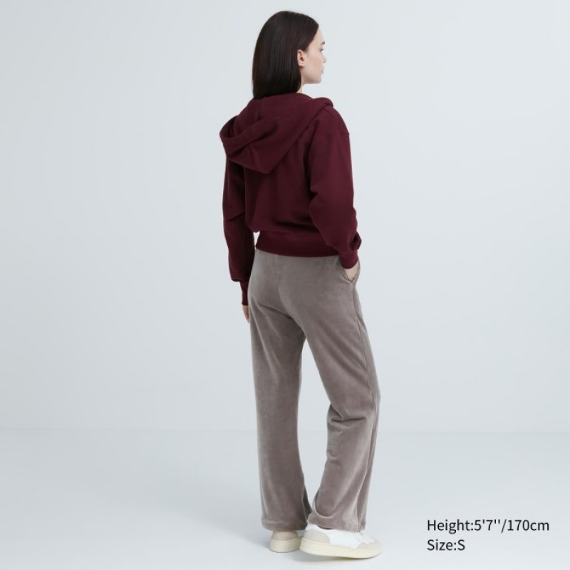 Uniqlo Ultra Stretch Smooth Lounge Pants Damen Braun | OQFV-46307