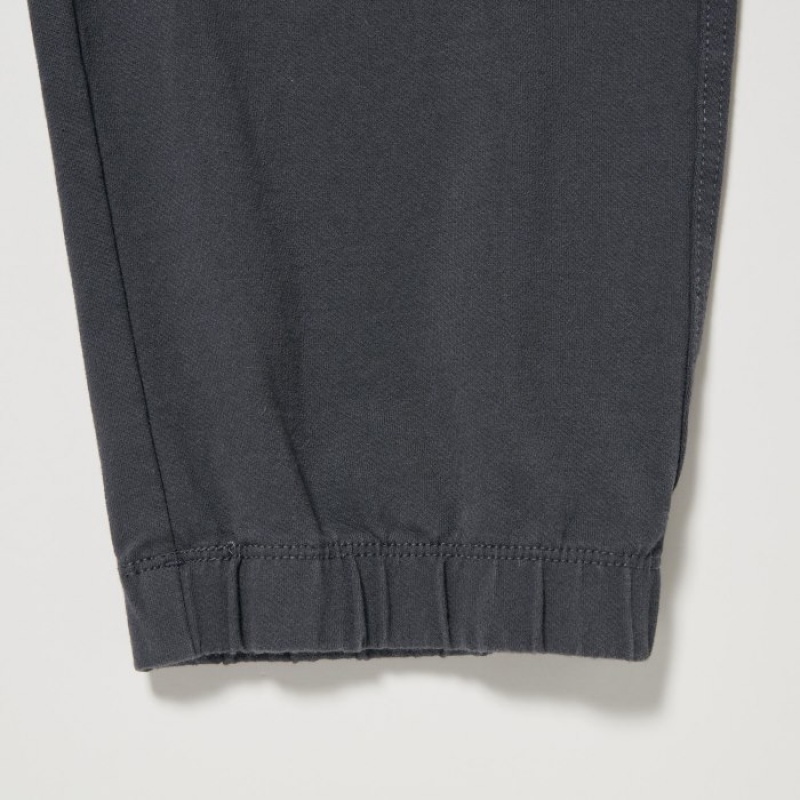 Uniqlo Washed Jersey Jogger Jogginghose Damen Navy | CIAE-59701