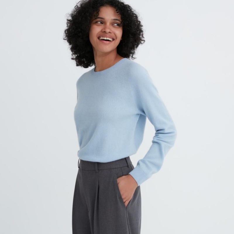 Uniqlo Weite-Fit Falten Hose Damen Olivgrün | UZGN-63072