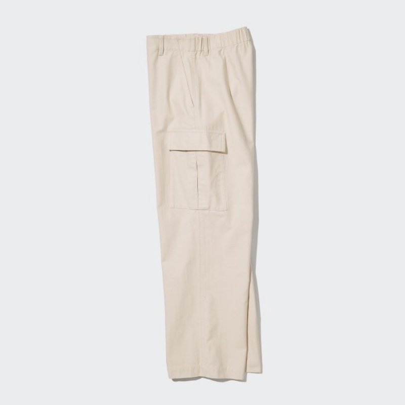 Uniqlo Weite Gerade Cargo Hose Damen Grün | LCKR-90573