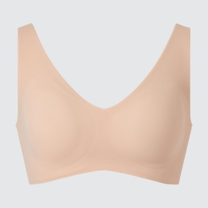 Uniqlo Wireless (Ultra Relax) BHs Damen Beige | NULX-57968